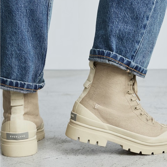 Everlane Canvas Utility Boots - Picture 4 of 7
